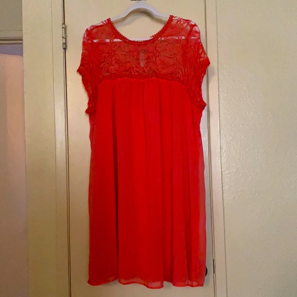 Coral Dress